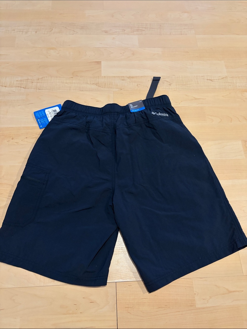 NWT Columbia Palmerston Peak Men’s Shorts Size Small Navy Omni-Shade - Picture 2 of 5